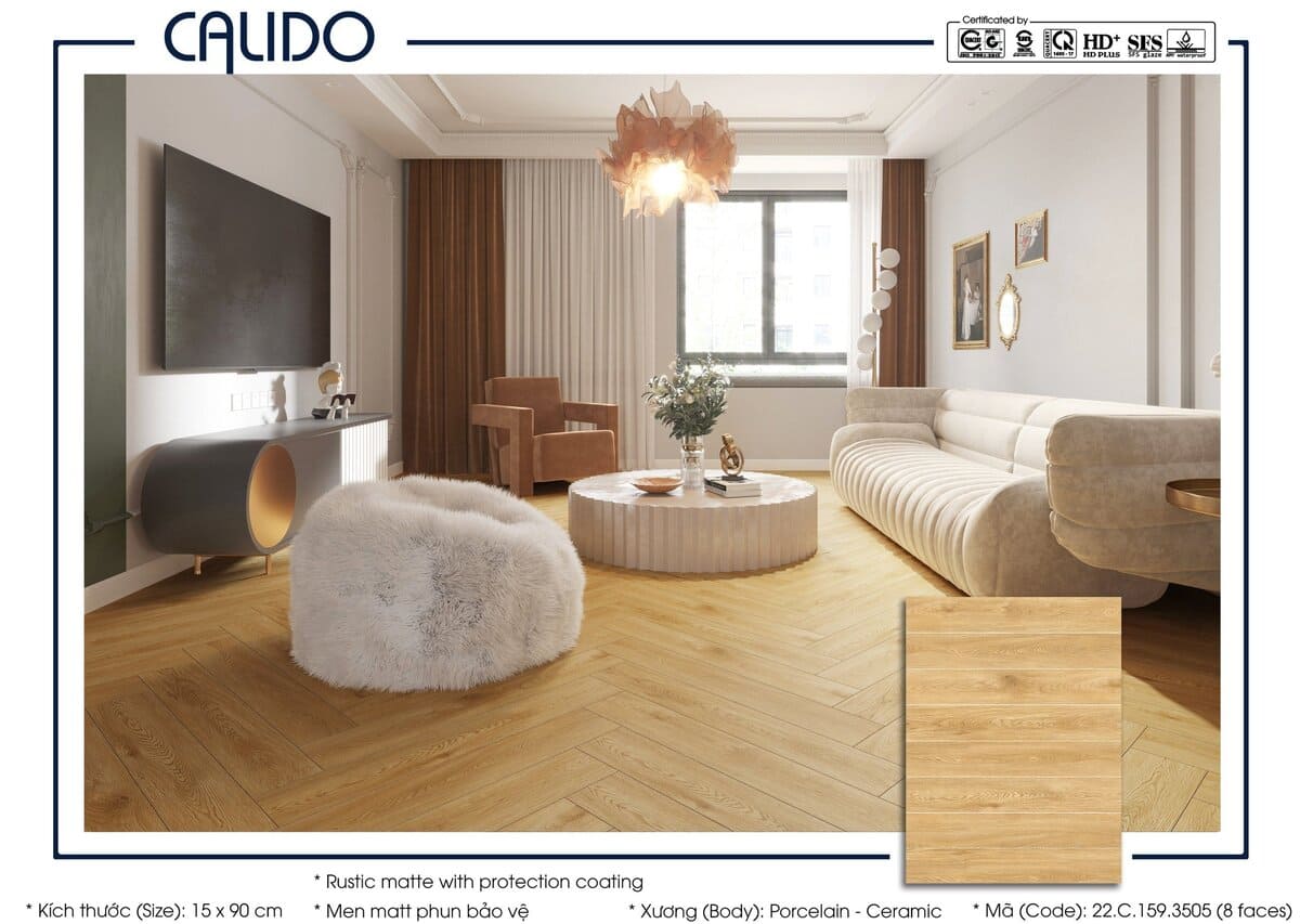 Gạch Calido 15x90cm 3505
