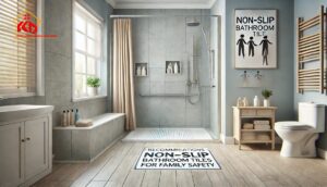 10+ Gạch lát nền phù hợp cho nhà có người hay đi lại: Chống ồn, chống mòn