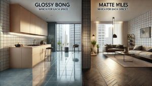 Gạch men bóng và men mờ: Chọn loại nào cho từng không gian?