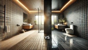 Gạch nhám và gạch bóng: Nên chọn gì cho nhà tắm?