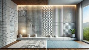 Gạch 3D và gạch thường: Ưu nhược điểm khi ốp tường