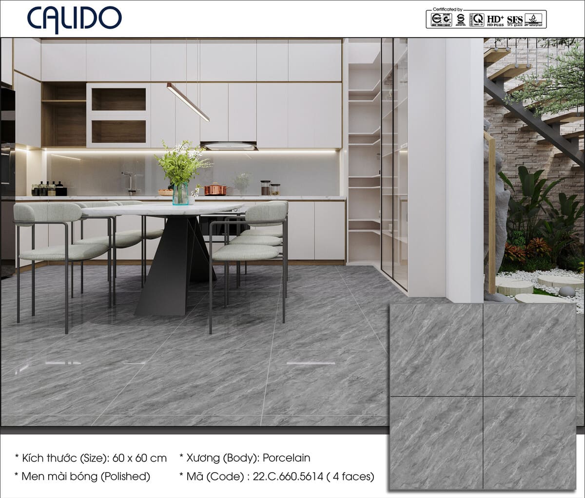 Gạch Calido 60x60cm 5614