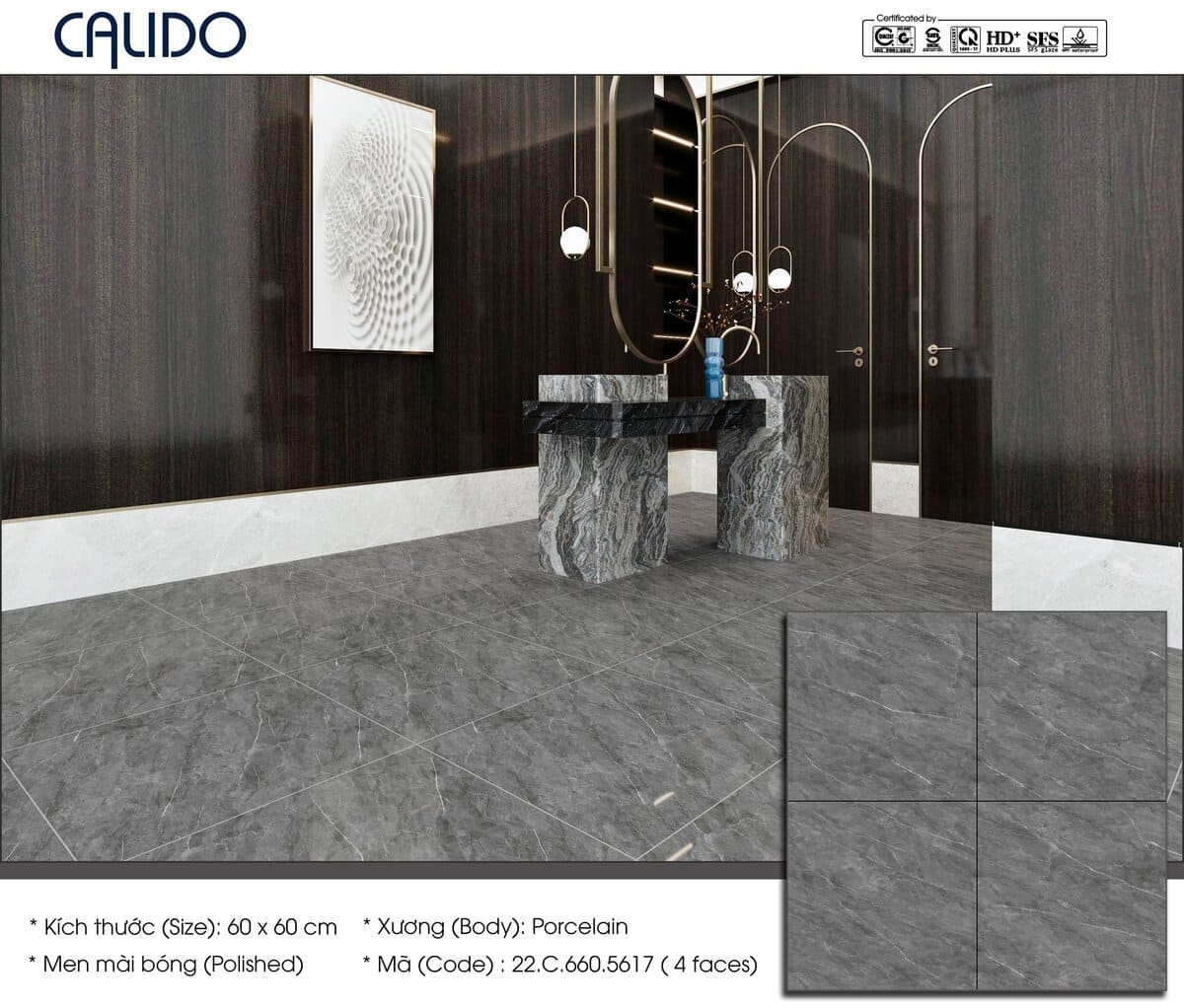 Gạch Calido 60x60cm 5617
