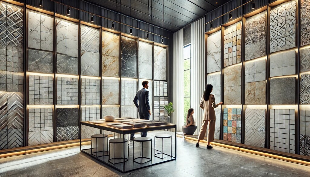 Nhà ống dài nên chọn màu gạch nền gì cho đỡ tối