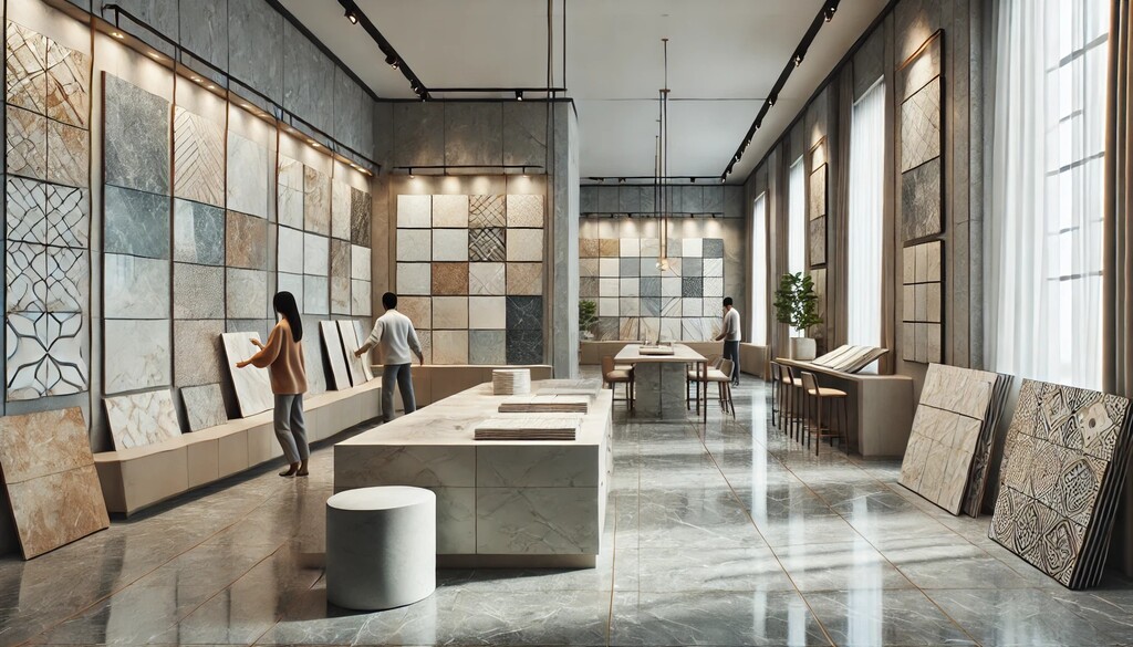 Cách phối màu gạch trong nhà