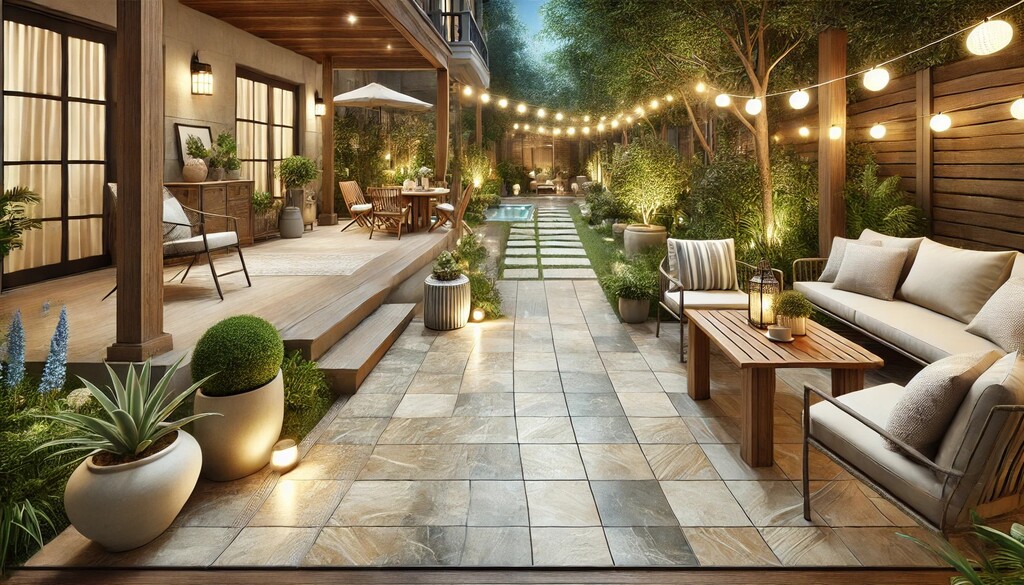 Màu gạch nền cho căn hộ chung cư